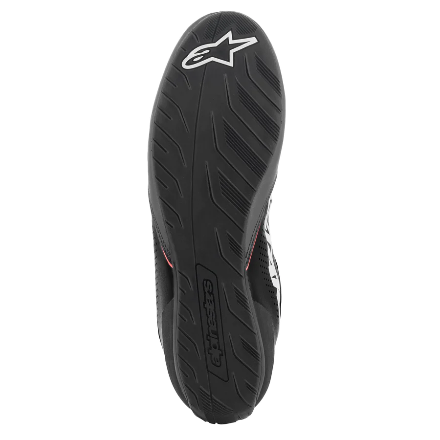 ALPINESTARS TECH-1 K START V2 SHOES - Black/White/Red Fluo - Image 6