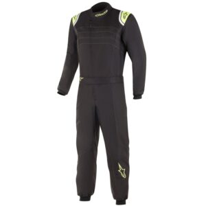 KMX-9 V2 YOUTH SUIT - Black/Yellow Fluo