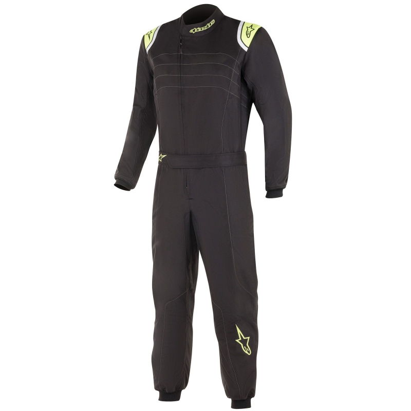 KMX-9 V2 YOUTH SUIT - Black/Yellow Fluo