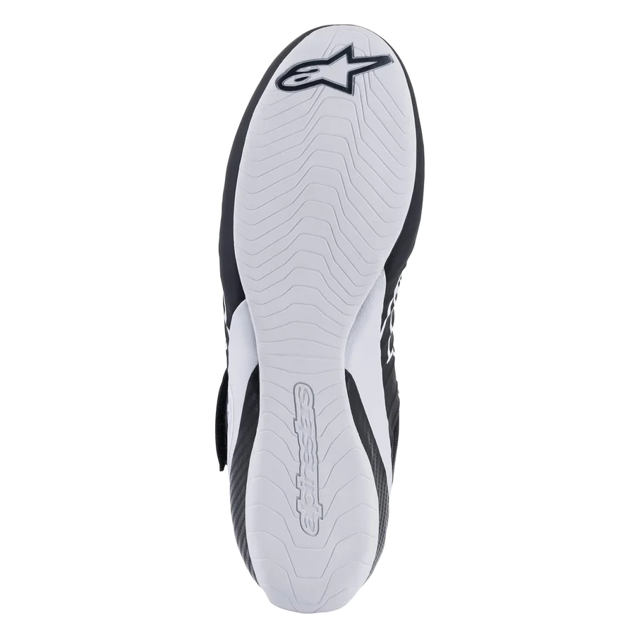 ALPINESTARS TECH-1 KZ SHOES - Black/White/Black - Image 6
