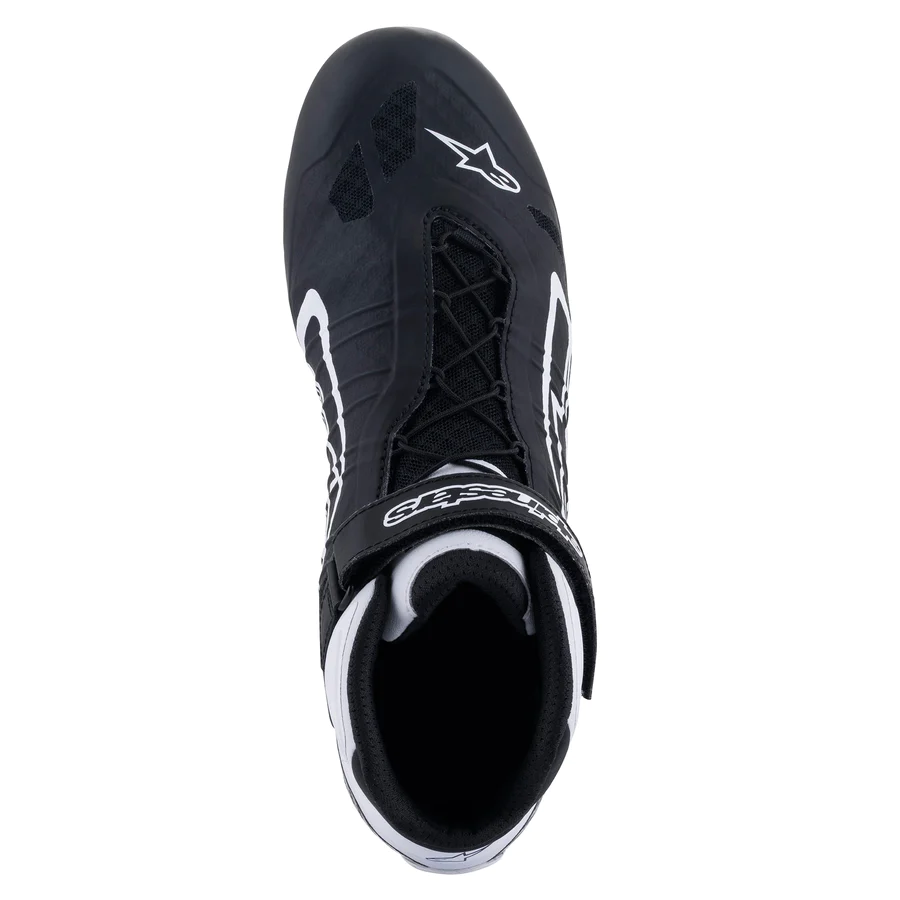 ALPINESTARS TECH-1 KZ SHOES - Black/White/Black - Image 7