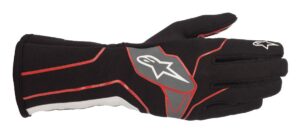 ALPINESTARS TECH-1 K V2 GLOVES - Black/Red/White