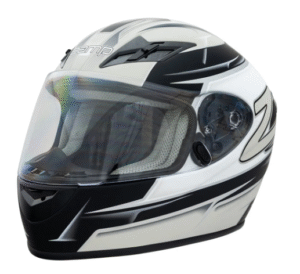 ZAMP FS-9 SNELL - Matte Silver/Black Graphic
