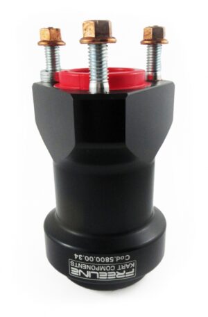 REAR WHEEL HUB 40X100MM BLACK