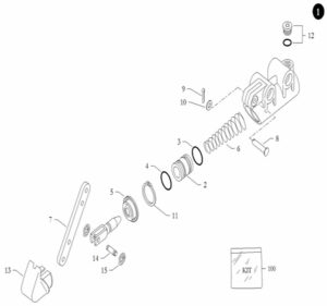 MASTER CYLINDER 19/B LC ASSY.