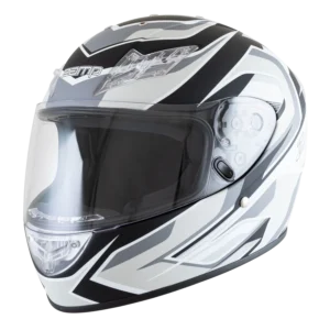 Zamp FS-10 Snell - Silver/Black Matte