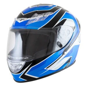 Zamp FS-10 Snell - Blue/Silver